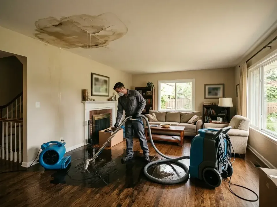 attic-pipe-burst-ceiling-drip-008 — frequently asked questions, Water Damage Restoration & Carpet Care in Pantego, TX